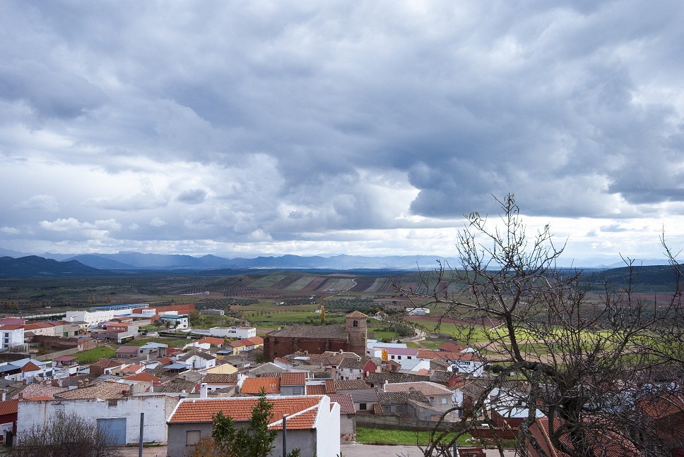 Vivienda Uso Turístico Los Garriolos - Vistas del pueblo desde la terraza de la casa